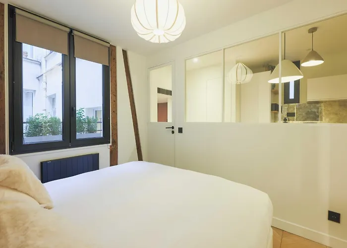 Modern -1br-2p- Marais דירה פריז